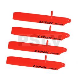 LXT1201-SP  Lynx Main Blade 120 mm Bullet Pro Orange 2 sets Trex150  